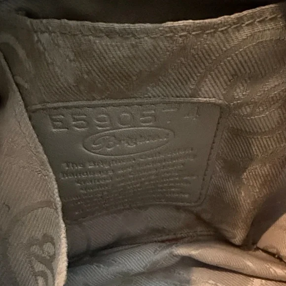 Brighton Black Embellished Women's Bag with Dust Bag - Picture 8 of 8